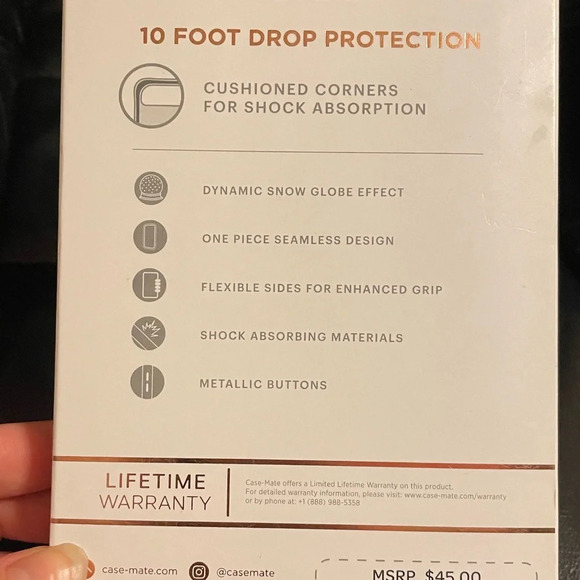 NWT CASEMATE WATERFALL IPHONE CASE - Picture 2 of 2